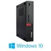 Mini PC Lenovo ThinkCentre M910q, i5-6500T, 8GB DDR4, 128GB SSD, Win 10 Home